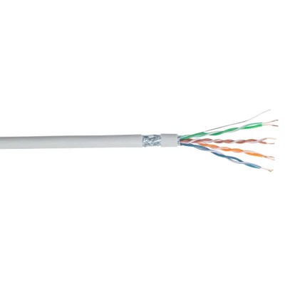 Multimedia Connect MMC Cat5e Ethernet Cable, 305 m, Screened, Grey, Low Smoke Zero Halogen Cat5e 