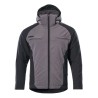 Mascot Workwear Water Resistant Winter Jacket Anthracite Size S Unisex Elastane Polyester Zipper 16002-149-88809 S