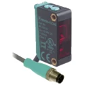 Pepperl + Fuchs Retroreflective Photoelectric Sensor, Block Style, 5 Meter Detection Range, PNP Output ML100-55/103/115b