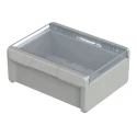Bopla Flanged Bocube Series Grey Light Grey Polycarbonate General Purpose Enclosure, , IP68, 120mm Height x 239mm IP66