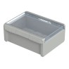 Bopla Flanged Bocube Series Grey Light Grey Polycarbonate General Purpose Enclosure, , IP68, 120mm Height x 239mm IP66
