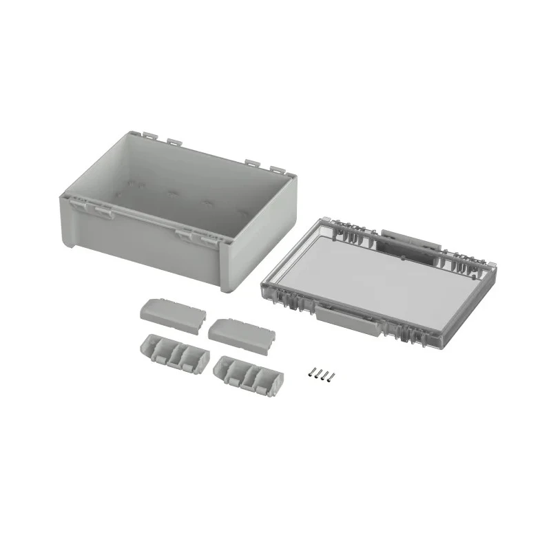 Bopla Flanged Bocube Series Grey Light Grey Polycarbonate General Purpose Enclosure, , IP68, 120mm Height x 239mm IP66