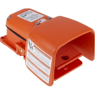 RS PRO Heavy Duty Momentary Foot Switch SPCO Cast Iron Body 20A Contact Current 250V ac 116-849