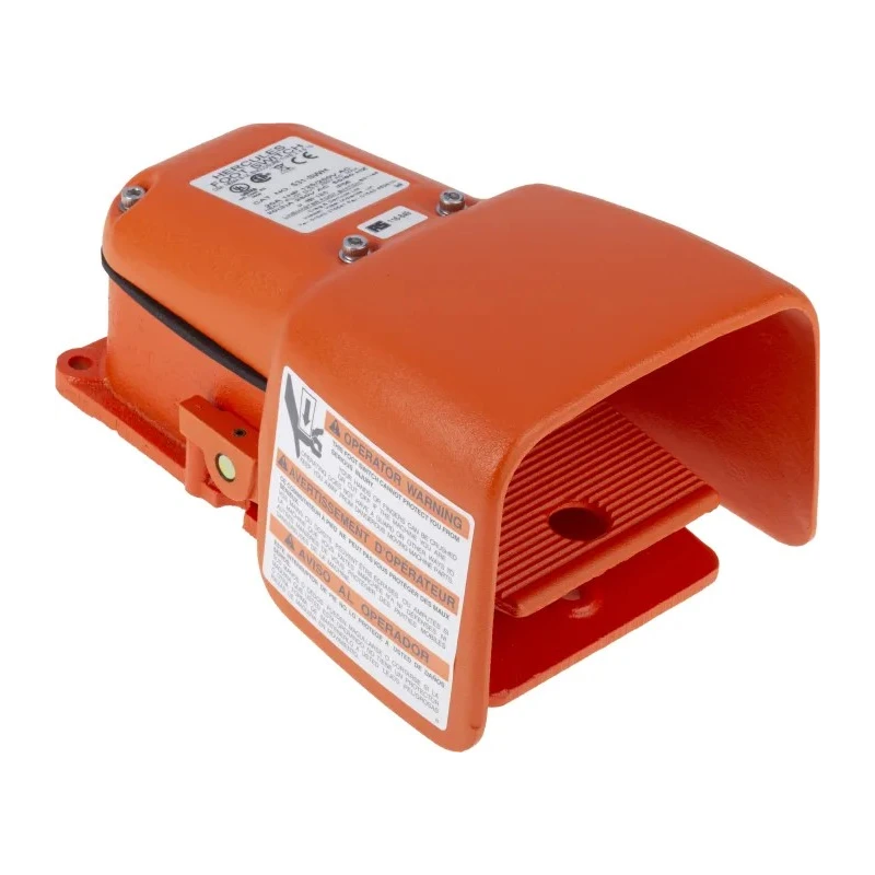 RS PRO Heavy Duty Momentary Foot Switch SPCO Cast Iron Body 20A Contact Current 250V ac 116-849