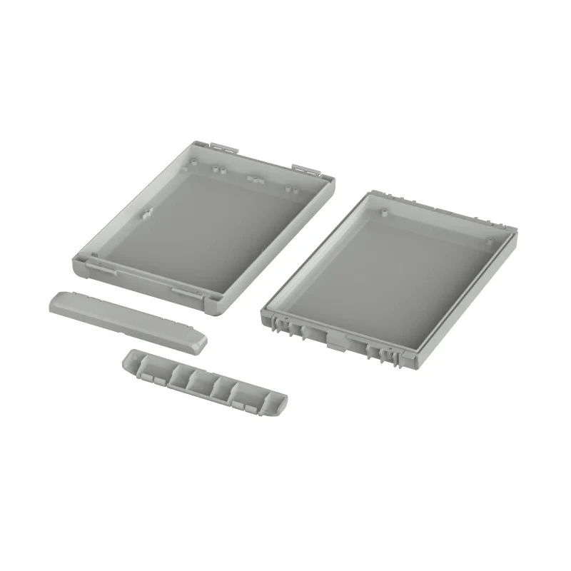 Bopla Flanged Bocube Series Grey Light Grey Lid ABS General Purpose Enclosure IP66 IP68 40mm x 96036345 B 261704 ABS-7035