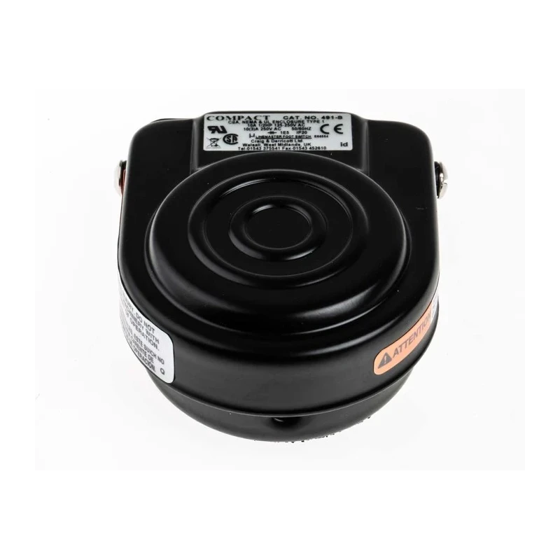 RS PRO Light Duty Momentary Foot Switch SPCO Steel Housing 10A Contact Current 250V AC 116-877