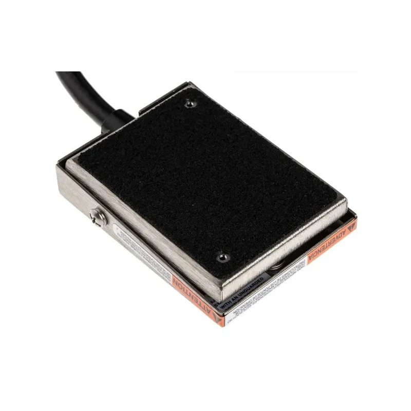 RS PRO Light Duty Momentary Foot Switch SPST Stainless Steel 3A Contact Current 250 V ac 116-855
