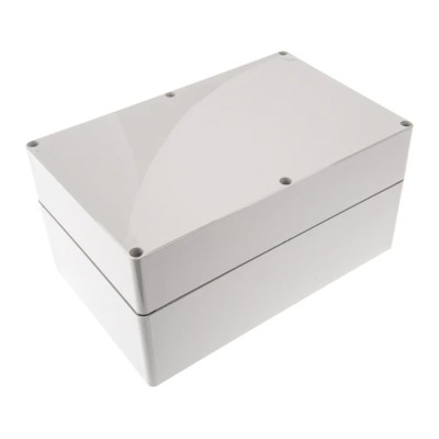 Fibox AB 162513 Series Grey Grey Lid ABS Electrical Enclosure IP66 IP67 IK07 125 mm x 160 mm x 250 mm AB 162513 ENCLOSURE