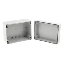 Fibox Grey Grey Lid ABS Enclosure IP66 IP67 IK07 90 mm Height 160 mm Length 120 mm Width AB 121609 ENCLOSURE