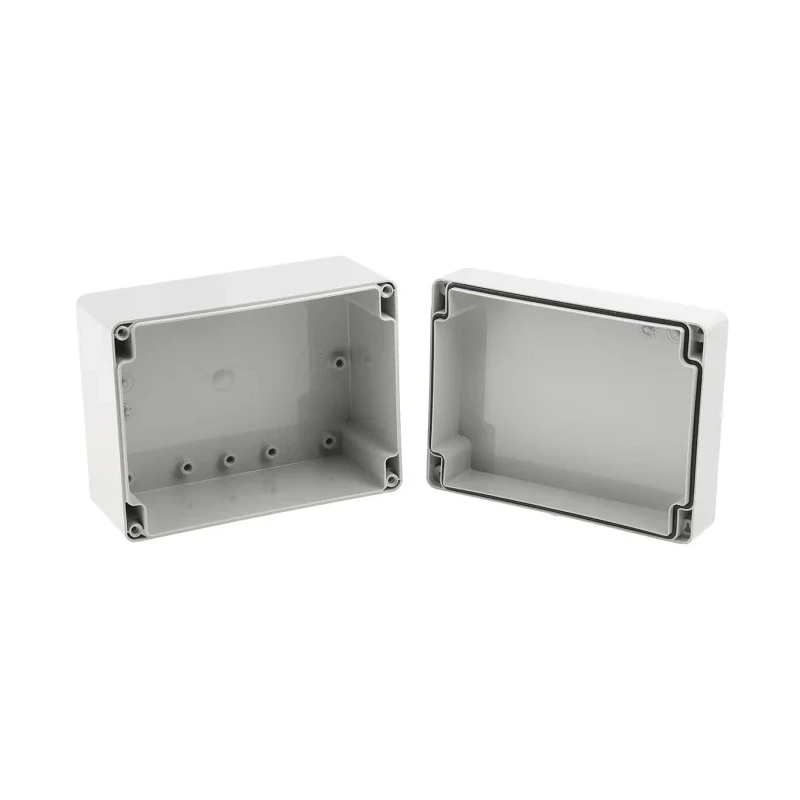 Fibox Grey Grey Lid ABS Enclosure IP66 IP67 IK07 90 mm Height 160 mm Length 120 mm Width AB 121609 ENCLOSURE