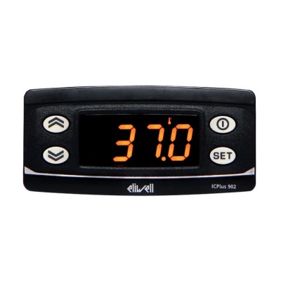 Eliwell ICPlus 902 Panel Mount Controller 1 Input, 1 Output Relay, 12V On-Off IC PLUS 902-V/I-12V
