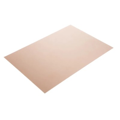 CIF Copper Clad Board Epoxy Glass Fabric Laminate 2 Sides 35μm Copper Thickness 1.6mm Board Thickness 300mm Length AE20
