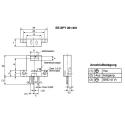 Omron Retroreflective Photoelectric Sensor Block Sensor 5 mm Detection Range NPN Output IP50 EE-SPY301
