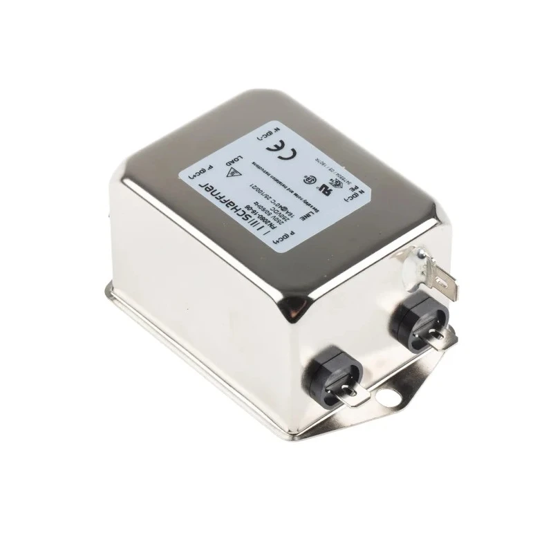 Schaffner Chassis Mount EMI Filter 16 A 250V AC/DC 0Hz-400Hz Fast-On Termination Single Phase FN2060
