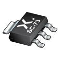 Nexperia Type N-Channel Power MOSFET, 5.5 A, 55 V, Enhancement Mode, 4-Pin SOT-223 BUK98150-55A/CUF