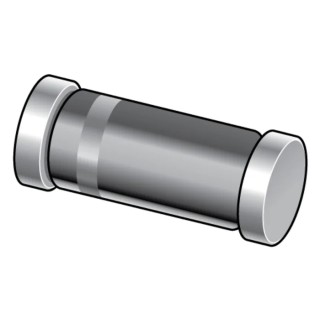 Nexperia Silicon Junction Switching Diode Single 200 mA 75 V 2-Pin SOD-80C PMLL4148L,135