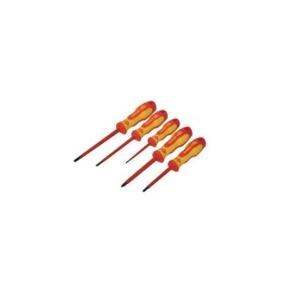 CK Insulated Pozidriv and Slotted Screwdriver Set 5-Piece T4729