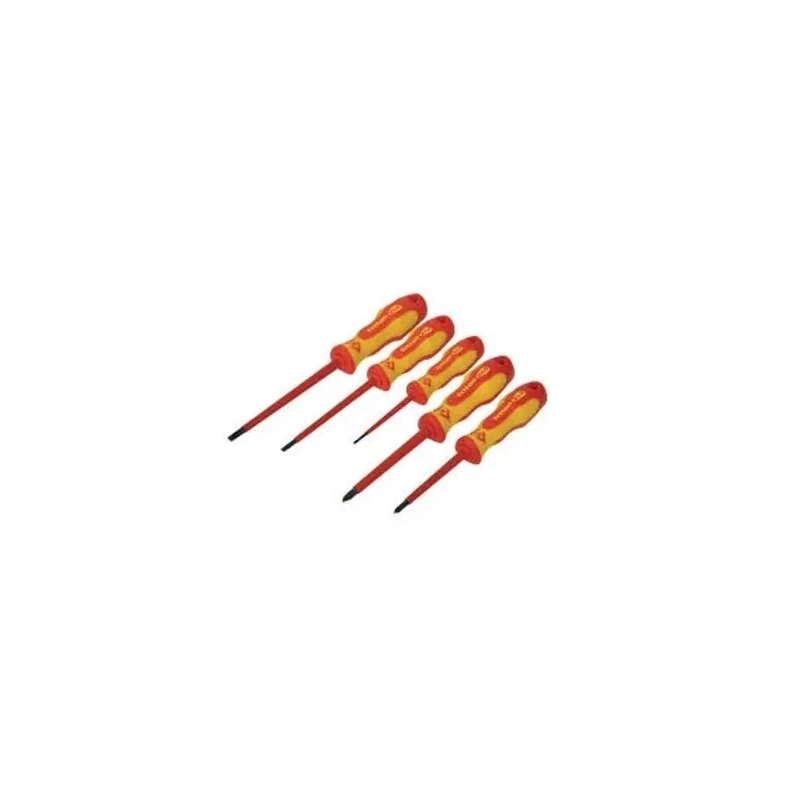 CK Insulated Pozidriv and Slotted Screwdriver Set 5-Piece T4729