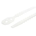 Essentra Releasable Cable Tie 150 mm Length x 6.4 mm Width Natural Polypropylene HT-5.9