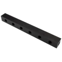 Hi-Force Hydraulic Manifold 6 Stations, 3/8 in Port Size, Female Port, 700 bar Maximum Operating Pressure HM6