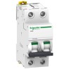 Schneider Electric Acti9 iC60L Miniature Circuit Breaker 2-Pole 1A Type C 125 V dc 15000A Breaking Capacity A9F94201