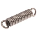 RS PRO Steel Extension Spring, 48 mm Free Length x 11 mm Outside Diameter, 259 N Initial Tension 121-337