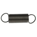 RS PRO Steel Extension Spring, 88.6 mm Free Length x 24 mm Outside Diameter, Initial Tension 127 N, Spring Rate 0.92 121-343