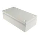 RS PRO ST Series Grey Steel Junction Box IP66 IECEx 300mm x 150mm x 80mm IP66