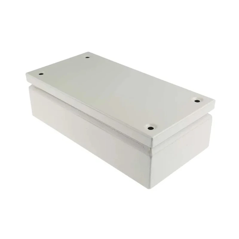 RS PRO ST Series Grey Steel Junction Box IP66 IECEx 300mm x 150mm x 80mm IP66