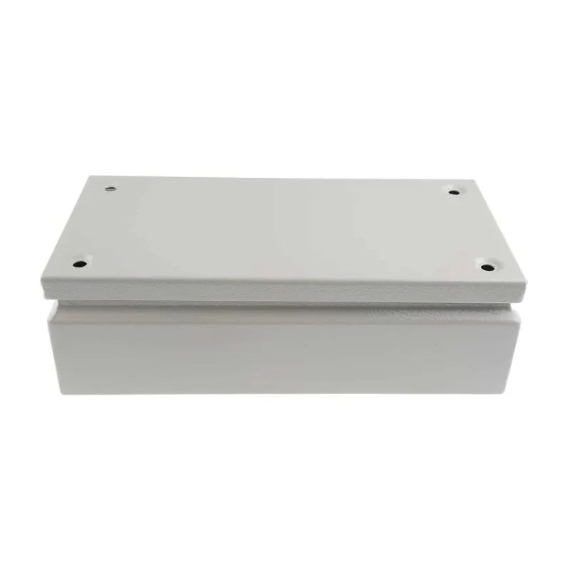 RS PRO ST Series Grey Steel Junction Box IP66 IECEx 300mm x 150mm x 80mm IP66