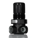 Norgren Pneumatic Regulator G 1/4 Port 0.3 to 7 Bar Pressure Range R07-200-RNKG