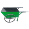 Mild Steel Wheel Barrow Garbage Trolley