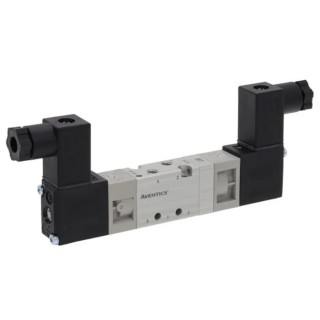 EMERSON ? ASCO Pneumatic Solenoid Valve 5/2 Solenoid Metric M5 Series 519, 24V AC 2VA Manifold Mount 51900006
