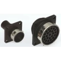 Souriau Sunbank by Eaton Circular Connector 7 Contacts Flange Standard Connector Plug Female IP65 UTG0187S