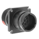 Souriau Sunbank by Eaton Circular Connector 14 Contacts Flange Standard Plug Male IP68 Clipper Series CL1M2201