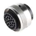 Souriau Sunbank by Eaton Circular Connector, Socket, Male, 28 Contacts, Cable Mount, Standard Size, IP65 UTG62028PN