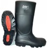 Pollyboot Black Steel Toe Capped Unisex Safety Boots Size UK 12 202-47