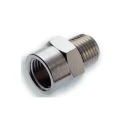 Norgren Pneumatic Fitting 15 Series BSP Nickel-Plated Brass R 1/8 Male 150231838