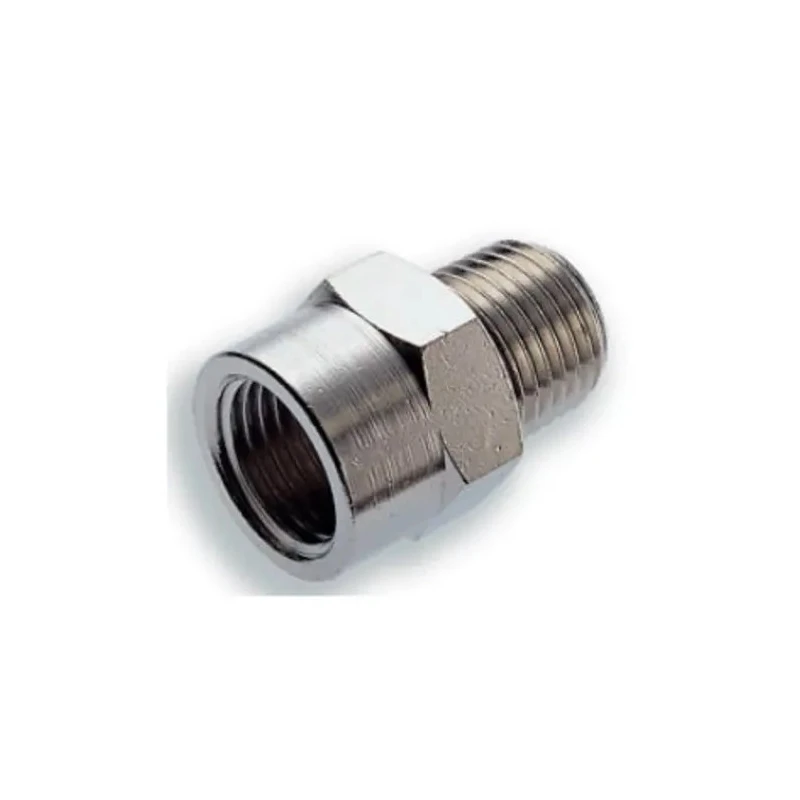 Norgren Pneumatic Fitting 15 Series BSP Nickel-Plated Brass R 1/8 Male 150231838