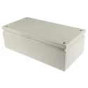 RS PRO ST Series Grey Steel Junction Box, Waterproof Rating, IECEx Certified, 400mm Length x 200mm Width x 120mm Height IP66