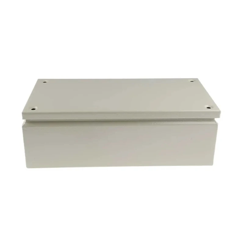 RS PRO ST Series Grey Steel Junction Box, Waterproof Rating, IECEx Certified, 400mm Length x 200mm Width x 120mm Height IP66