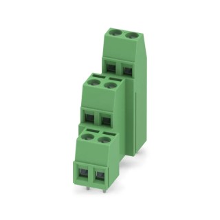 Phoenix Contact MKKDS Series PCB Terminal Block 2-Contact 5.08 mm Pitch 3 Row 12A 400V Polyamide 1724013