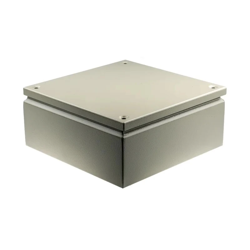 RS PRO ST Series Grey Steel Junction Box IP66 IECEx 300mm x 300mm x 120mm IP66