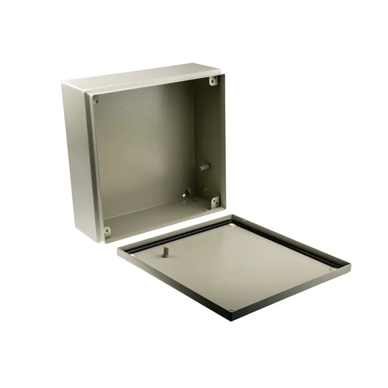 RS PRO ST Series Grey Steel Junction Box IP66 IECEx 300mm x 300mm x 120mm IP66