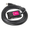 Roline 2-Port USB 2.0 Extension Cable, 5m Length, USB Type A, CE/FCC Certified 121-627