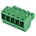 Phoenix Contact MC 1.5/5-ST-3.81 Series Pluggable Terminal Block, 5-Contact, 3.81 mm Pitch, 1 Row, Polyamide 1803604