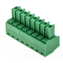 Phoenix Contact Pluggable Terminal Block MC 1.5/8-ST-3.81 Series, 8-Contact, 3.81 mm Pitch, 1 Row, 8A Current, 160V 1803633