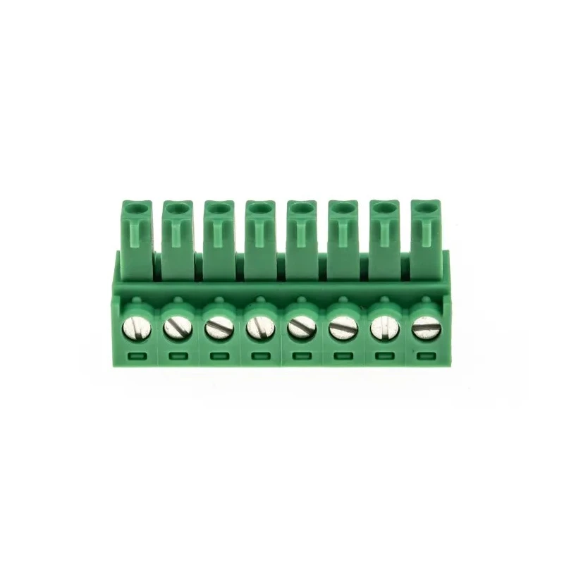 Phoenix Contact Pluggable Terminal Block MC 1.5/8-ST-3.81 Series, 8-Contact, 3.81 mm Pitch, 1 Row, 8A Current, 160V 1803633