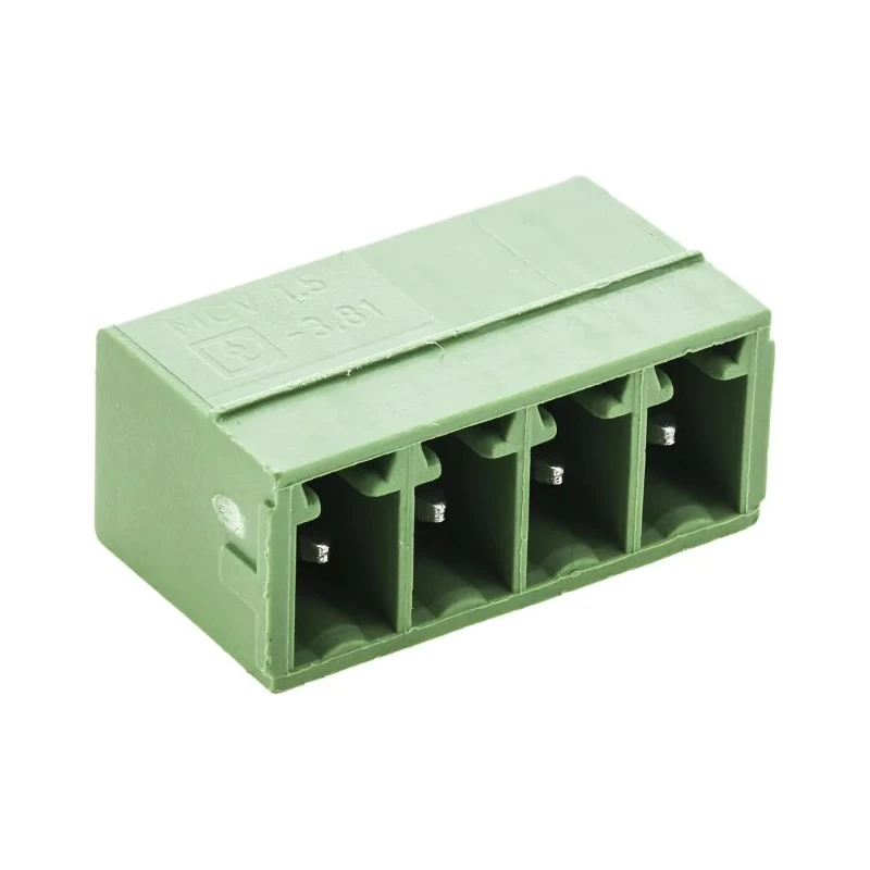 Phoenix Contact MCV 1.5/4-G-3.81 Series Pluggable Terminal Block 4-Contact 3.81 mm Pitch 300V 8A 1803442