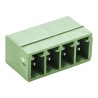 Phoenix Contact MCV 1.5/4-G-3.81 Series Pluggable Terminal Block 4-Contact 3.81 mm Pitch 300V 8A 1803442